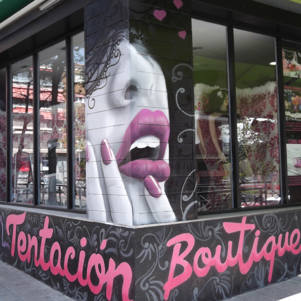 grafiti economico Boutique tentación Toledo