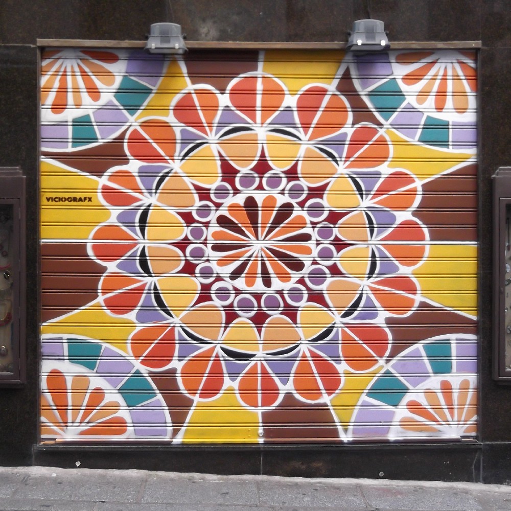 Toledo graffiti decoracion persianas