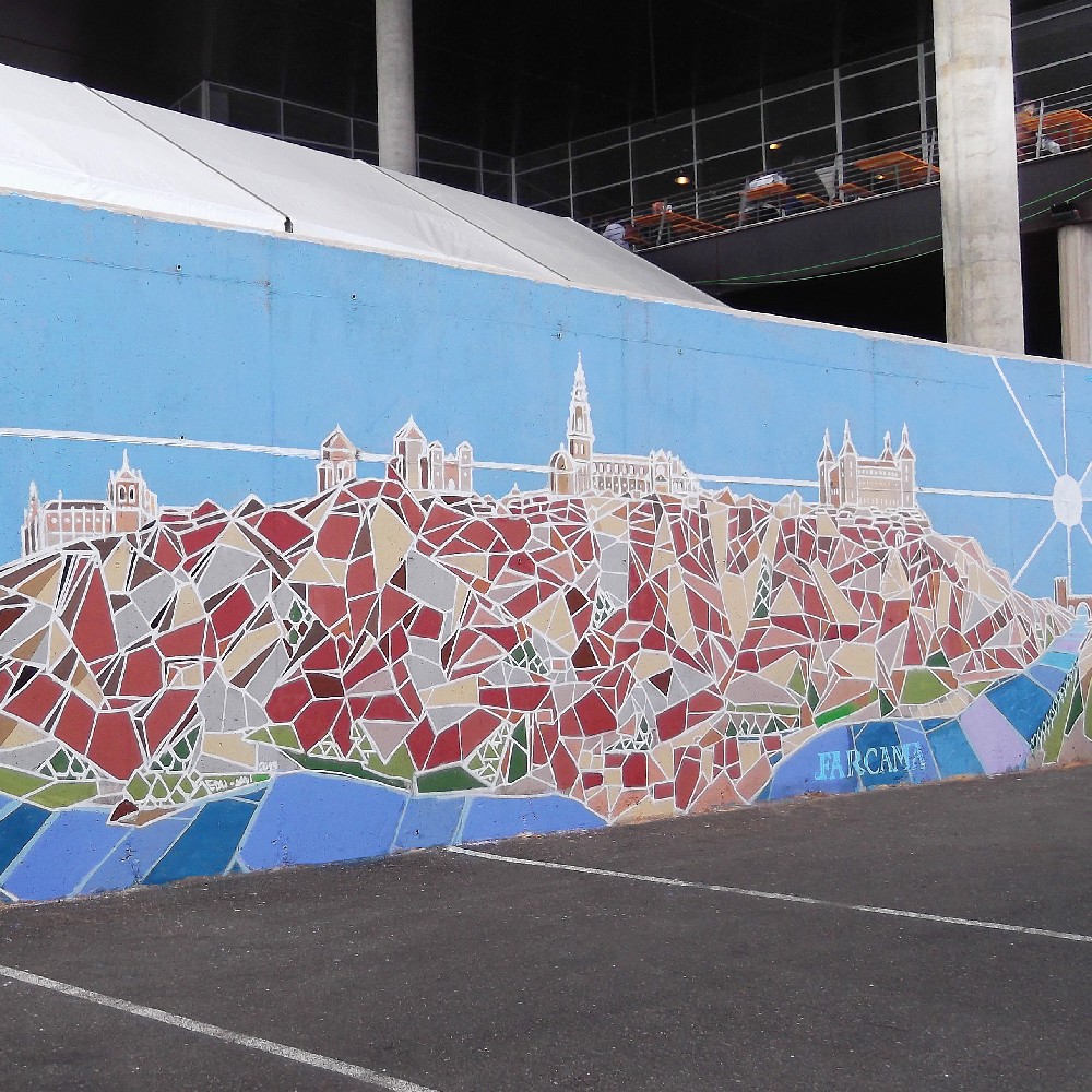 Decoración mural Farcama Junta de Castilla-La Mancha